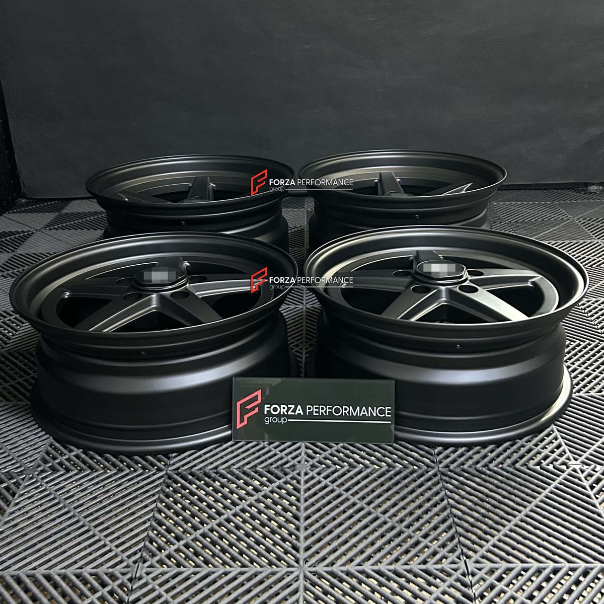 FORZA PERFORMANCE 17 INCH FORGED WHEELS RIMS for PORSCHE 911 SC 1981 custom fit ROTIFORM 917 WHEELS