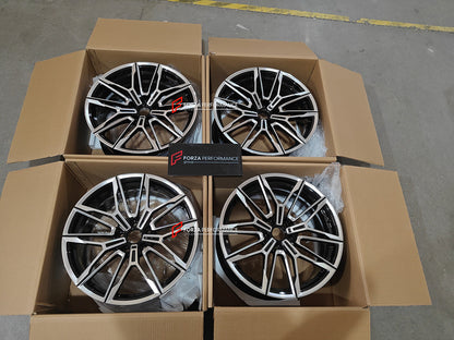 FORZA PERFORMANCE 18 INCH FORGED WHEELS RIMS for BMW 5 SERIES G30 LCI 2022 custom fit OEM BMW 825M WHEELS