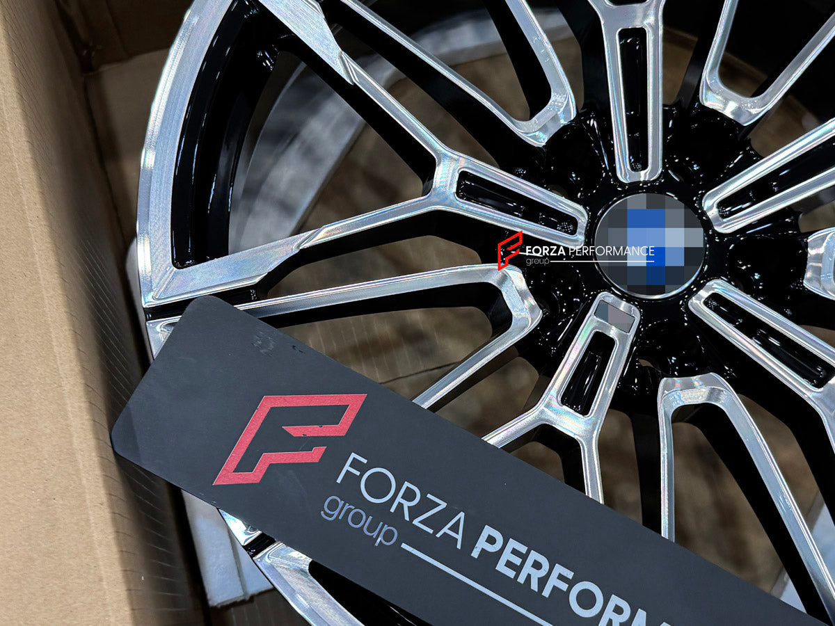 FORZA PERFORMANCE 18 INCH FORGED WHEELS RIMS for BMW 5 SERIES G30 LCI 2022 custom fit OEM BMW 825M WHEELS