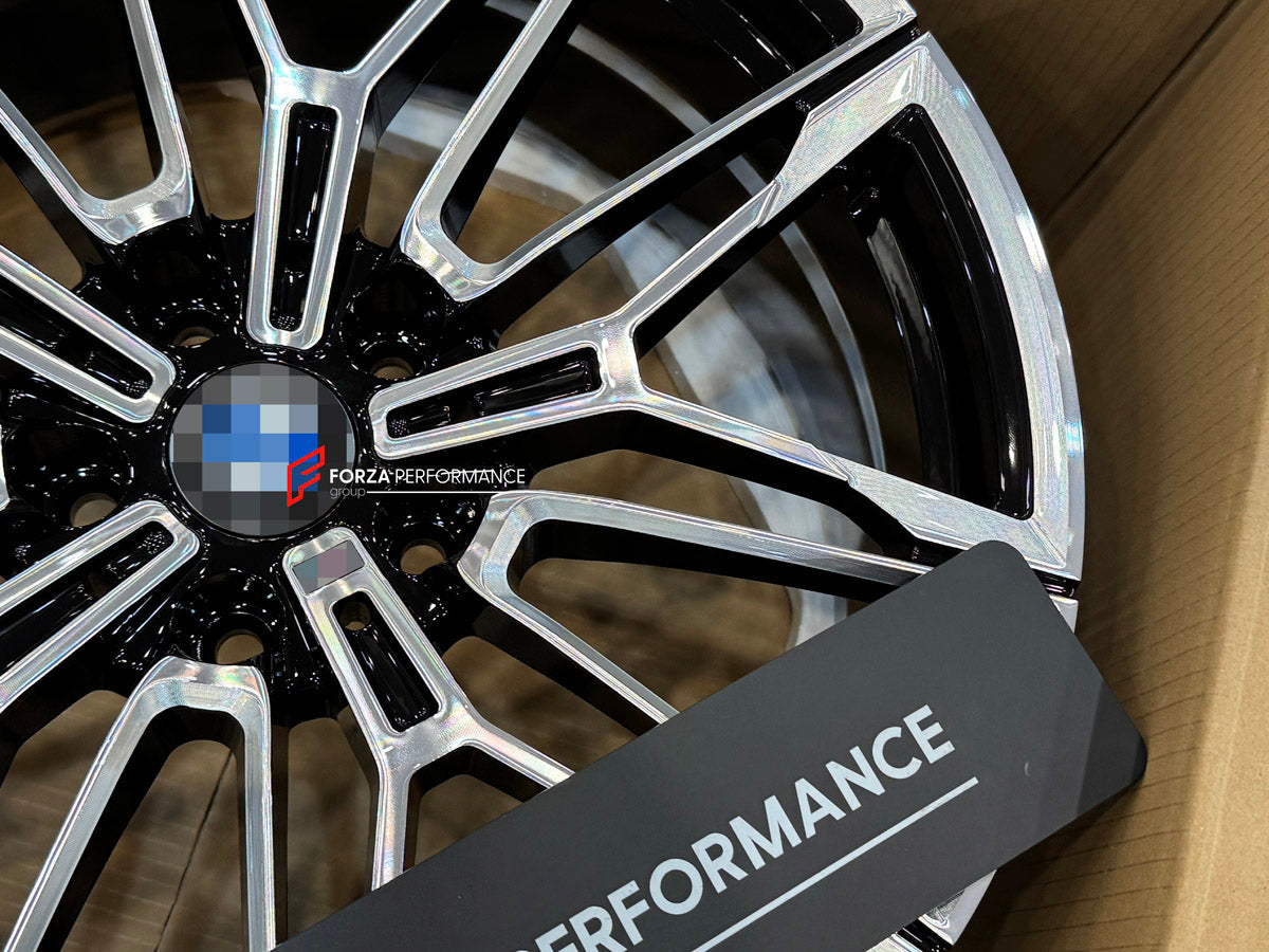 FORZA PERFORMANCE 18 INCH FORGED WHEELS RIMS for BMW 5 SERIES G30 LCI 2022 custom fit OEM BMW 825M WHEELS