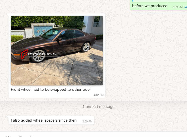 FORZA PERFORMANCE 18 INCH FORGED WHEELS RIMS for BMW 8 SERIES E31 1994 custom fit OEM SLR WHEELS