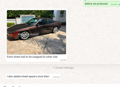 FORZA PERFORMANCE 18 INCH FORGED WHEELS RIMS for BMW 8 SERIES E31 1994 custom fit OEM SLR WHEELS