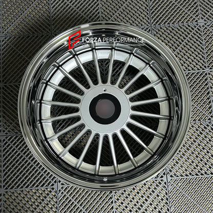 We manufacture premium quality forged wheels for BMW M5 E39 2001 in any design, size, color.

Wheels size: 18 x 10.5 ET 13

Finishing: Gloss Silver Face with Chromed Lip