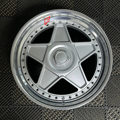 FORZA PERFORMANCE 18 INCH FORGED WHEELS RIMS for FERRARI 348 TS 1992 custom fit OEM FERRARI F40 WHEELS