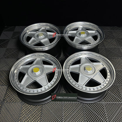 FORZA PERFORMANCE 18 INCH FORGED WHEELS RIMS for FERRARI 348 TS 1992 custom fit OEM FERRARI F40 WHEELS