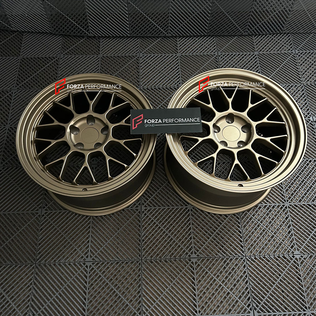 FORZA PERFORMANCE 18 INCH FORGED WHEELS RIMS for NISSAN 300ZX 1996 custom fit BBS RG-R