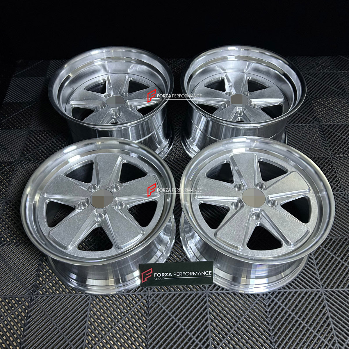 FORZA PERFORMANCE 18 INCH FORGED WHEELS RIMS for PORSCHE 911 1972 custom fit FUCHS STYLE WHEELS