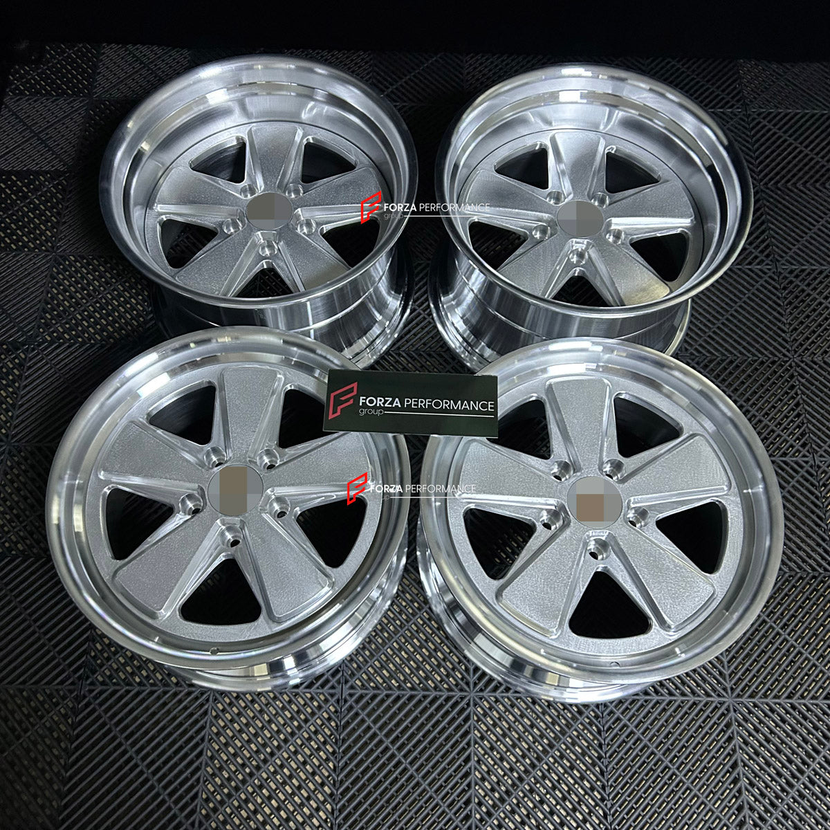 FORZA PERFORMANCE 18 INCH FORGED WHEELS RIMS for PORSCHE 911 1972 custom fit FUCHS STYLE WHEELS