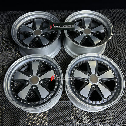 FORZA PERFORMANCE 18 INCH FORGED WHEELS RIMS for PORSCHE 911 930 1976 custom fit FUCHS STYLE WHEELS