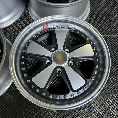 FORZA PERFORMANCE 18 INCH FORGED WHEELS RIMS for PORSCHE 911 930 1976 custom fit FUCHS STYLE WHEELS