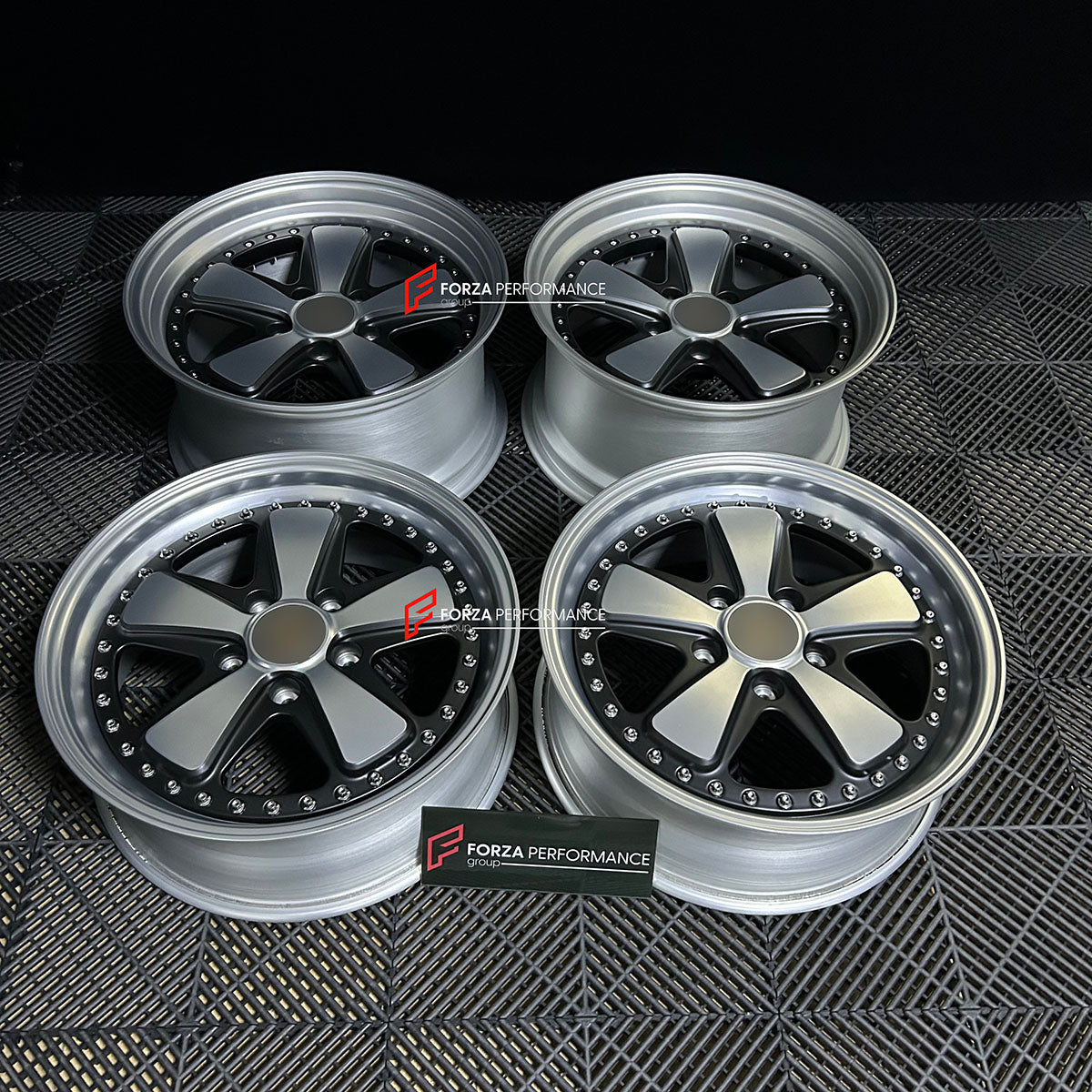 FORZA PERFORMANCE 18 INCH FORGED WHEELS RIMS for PORSCHE 911 930 1976 custom fit FUCHS STYLE WHEELS