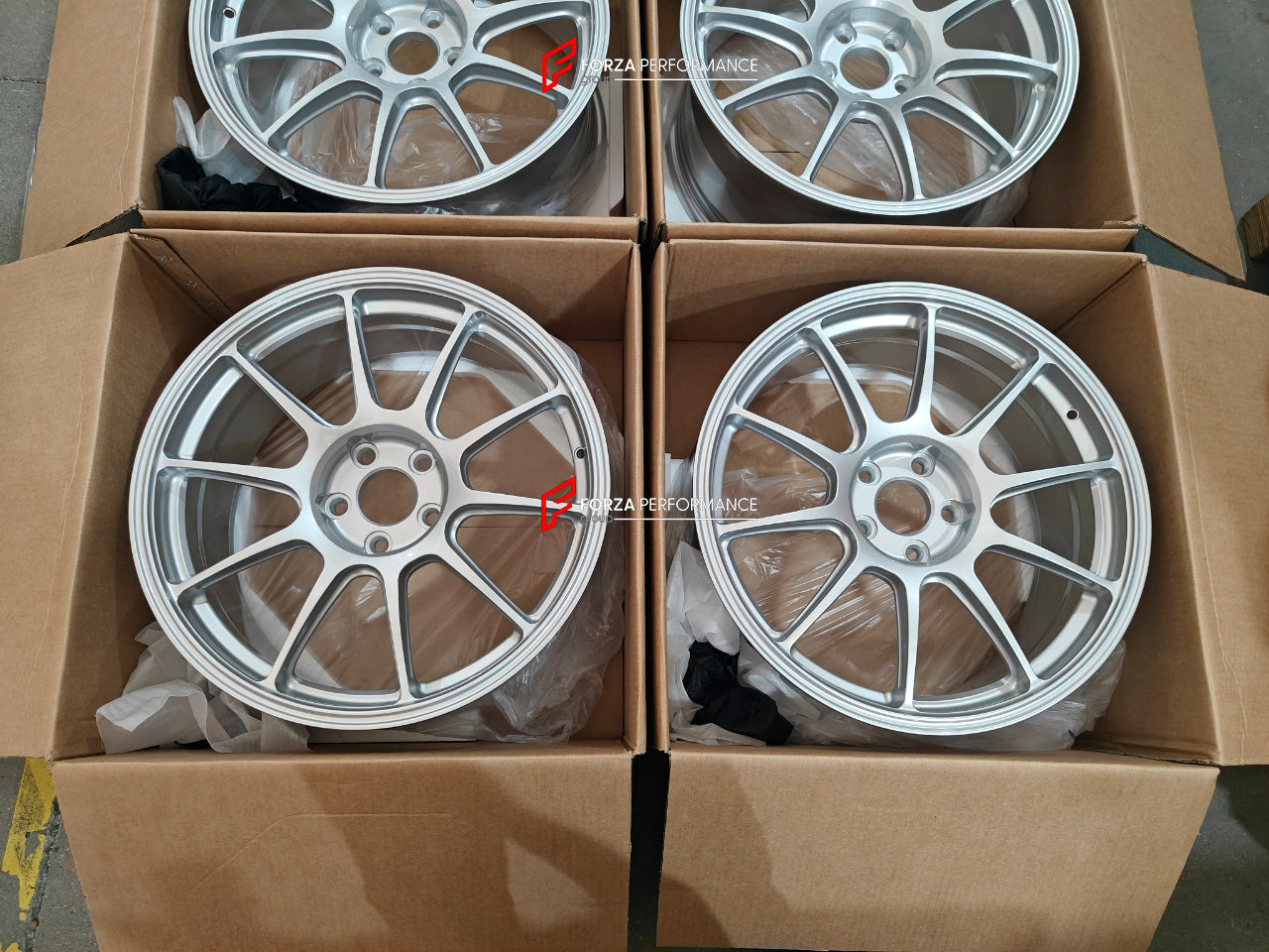 FORZA PERFORMANCE 18 INCH FORGED WHEELS RIMS for TOYOTA GR86 2024 custom fit WEDS SPORTS TC 105X FORGED WHEELS