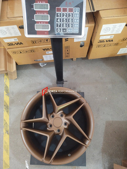 FORZA PERFORMANCE 18 INCH FORGED WHEELS RIMS for TOYOTA SUPRA A90 GR 2024 custom fit OEM FERRARI F8 TRIBUTO