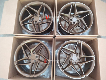 FORZA PERFORMANCE 18 INCH FORGED WHEELS RIMS for TOYOTA SUPRA A90 GR 2024 custom fit OEM FERRARI F8 TRIBUTO