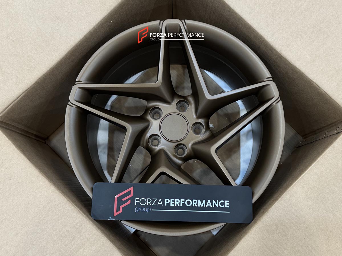 FORZA PERFORMANCE 18 INCH FORGED WHEELS RIMS for TOYOTA SUPRA A90 GR 2024 custom fit OEM FERRARI F8 TRIBUTO
