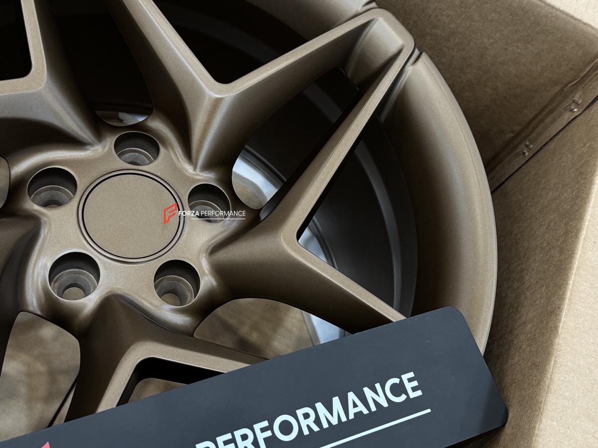 FORZA PERFORMANCE 18 INCH FORGED WHEELS RIMS for TOYOTA SUPRA A90 GR 2024 custom fit OEM FERRARI F8 TRIBUTO