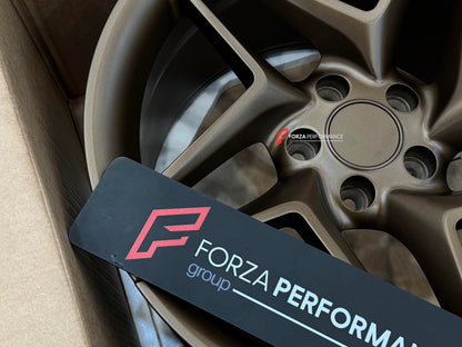 FORZA PERFORMANCE 18 INCH FORGED WHEELS RIMS for TOYOTA SUPRA A90 GR 2024 custom fit OEM FERRARI F8 TRIBUTO