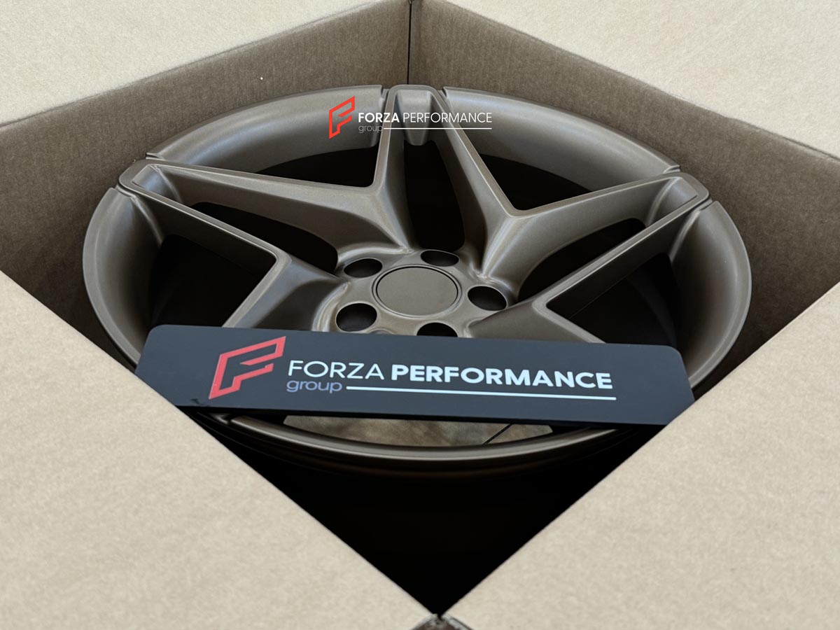 FORZA PERFORMANCE 18 INCH FORGED WHEELS RIMS for TOYOTA SUPRA A90 GR 2024 custom fit OEM FERRARI F8 TRIBUTO