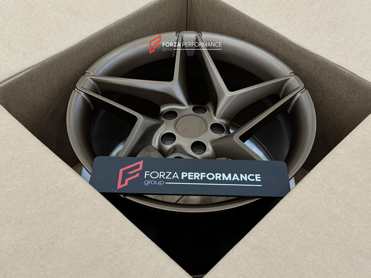 FORZA PERFORMANCE 18 INCH FORGED WHEELS RIMS for TOYOTA SUPRA A90 GR 2024 custom fit OEM FERRARI F8 TRIBUTO