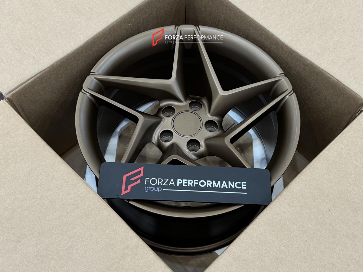 FORZA PERFORMANCE 18 INCH FORGED WHEELS RIMS for TOYOTA SUPRA A90 GR 2024 custom fit OEM FERRARI F8 TRIBUTO