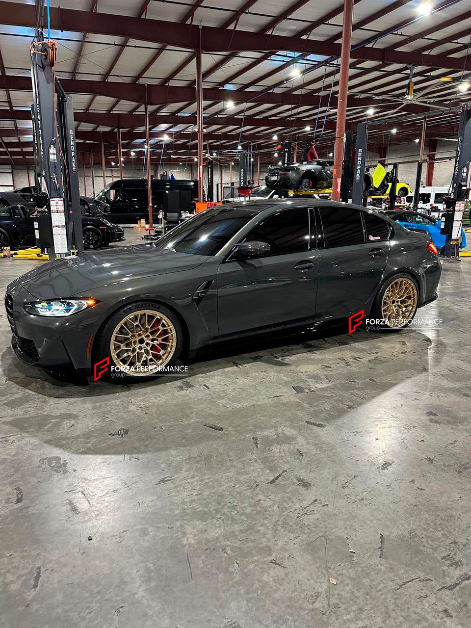 FORZA PERFORMANCE 19 20 INCH FORGED WHEELS RIMS for BMW M3 G80 2023 custom fit OEM 827M