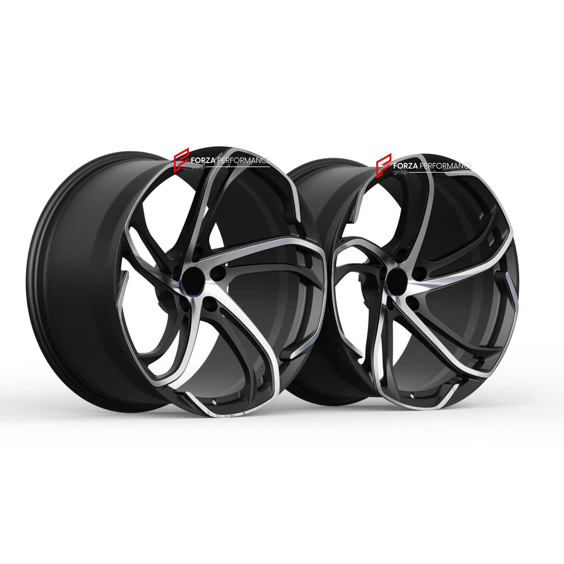 FORZA PERFORMANCE 19 20 INCH FORGED WHEELS RIMS for MCLAREN 750S 2024 custom fit OEM ELVA WHEELS