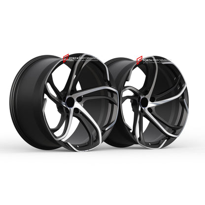 FORZA PERFORMANCE 19 20 INCH FORGED WHEELS RIMS for MCLAREN 750S 2024 custom fit OEM ELVA WHEELS