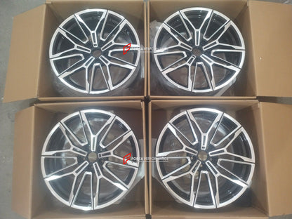 FORZA PERFORMANCE 19 INCH FORGED WHEELS RIMS for BMW 4 SERIES M440 G22 2025 custom fit OEM 825M