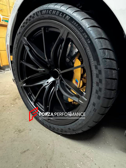 FORZA PERFORMANCE 19 INCH FORGED WHEELS RIMS for BMW M3 G80 LCI 2025 custom fit OEM GT4 36108447606