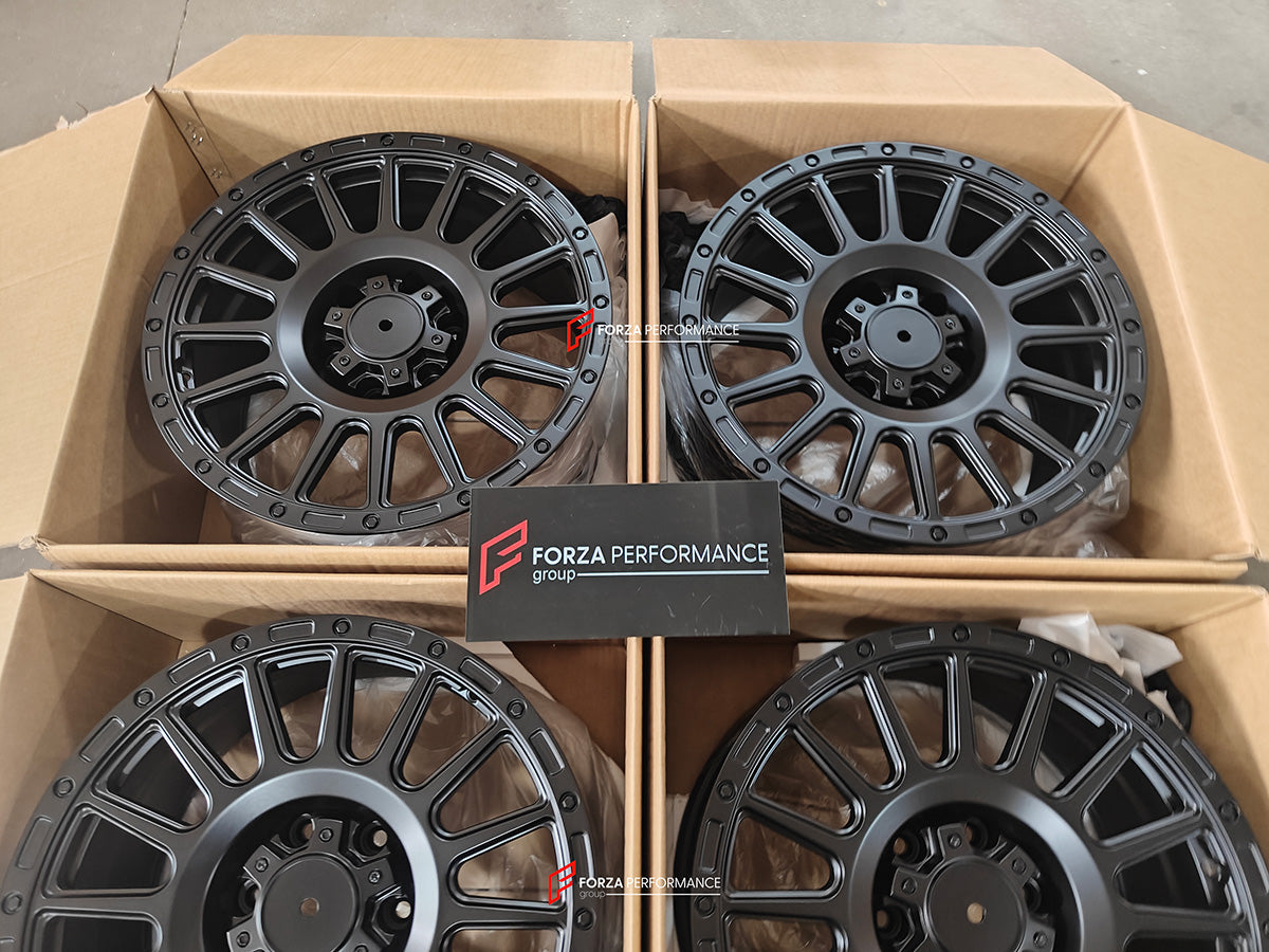 FORZA PERFORMANCE 19 INCH FORGED WHEELS RIMS for BYD LEOPARD 8 2025 custom fit BLACK RHINO SANDSTORM