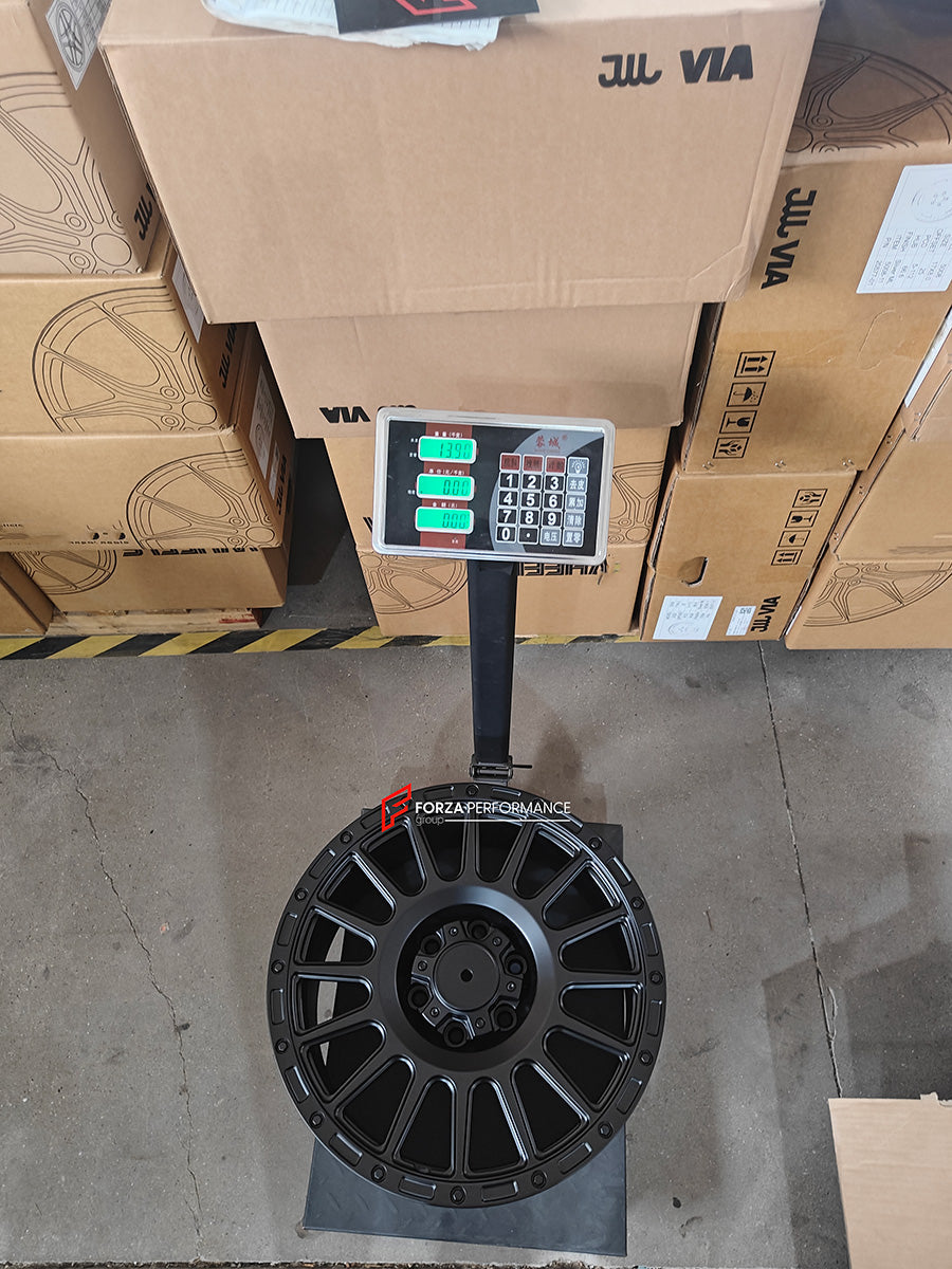 FORZA PERFORMANCE 19 INCH FORGED WHEELS RIMS for BYD LEOPARD 8 2025 custom fit BLACK RHINO SANDSTORM