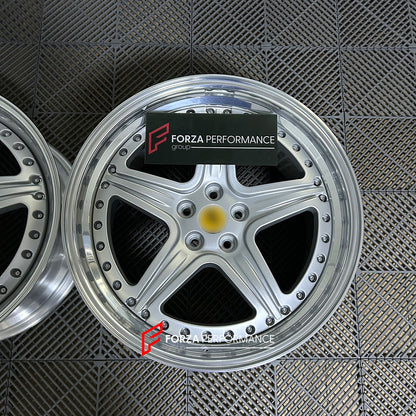 FORZA PERFORMANCE 19 INCH FORGED WHEELS RIMS for FERRARI 456 2004 custom fit OEM 550 BARCHETTA PININFARINA