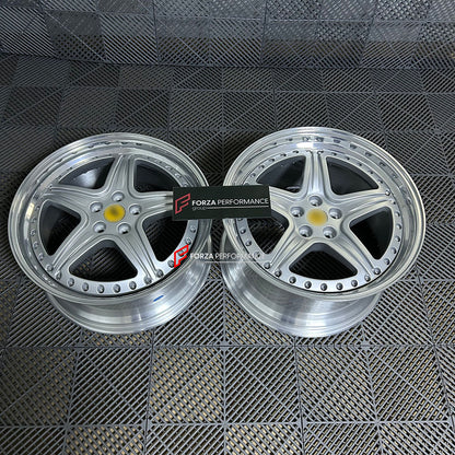 FORZA PERFORMANCE 19 INCH FORGED WHEELS RIMS for FERRARI 456 2004 custom fit OEM 550 BARCHETTA PININFARINA