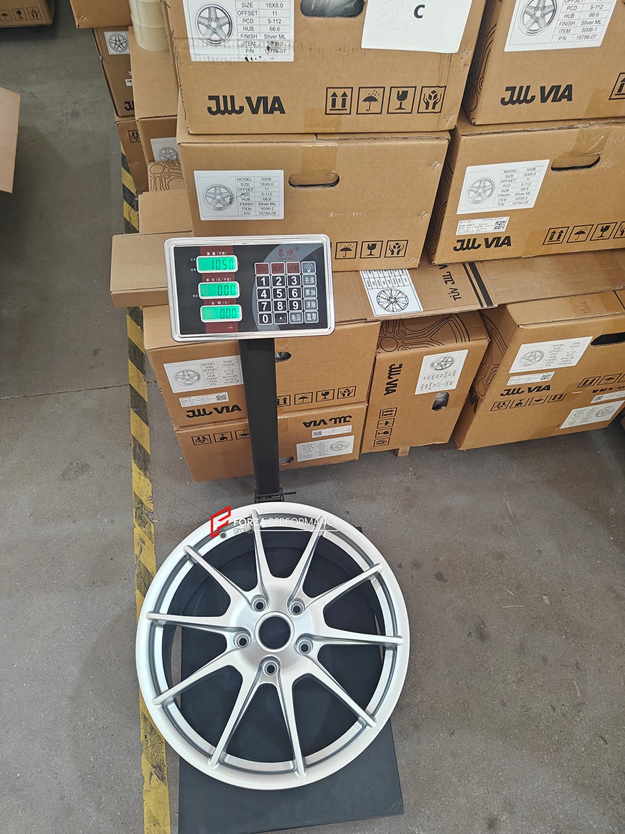 FORZA PERFORMANCE 19 INCH FORGED WHEELS RIMS for PORSCHE CAYMAN 987.1 2009 custom fit OEM CAYMAN BOXSTER 98736216100 98736216