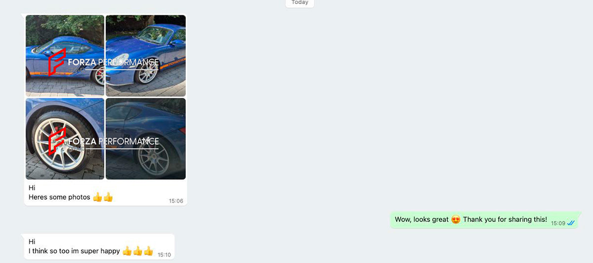 FORZA PERFORMANCE 19 INCH FORGED WHEELS RIMS for PORSCHE CAYMAN 987.1 2009 custom fit OEM CAYMAN BOXSTER 98736216100 98736216