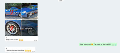 FORZA PERFORMANCE 19 INCH FORGED WHEELS RIMS for PORSCHE CAYMAN 987.1 2009 custom fit OEM CAYMAN BOXSTER 98736216100 98736216