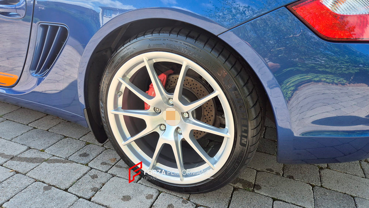 FORZA PERFORMANCE 19 INCH FORGED WHEELS RIMS for PORSCHE CAYMAN 987.1 2009 custom fit OEM CAYMAN BOXSTER 98736216100 98736216
