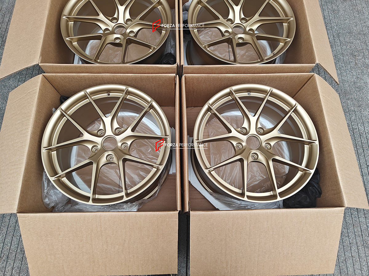 FORZA PERFORMANCE 19 INCH FORGED WHEELS RIMS for PORSCHE CAYMAN S 987 2008 custom fit P101