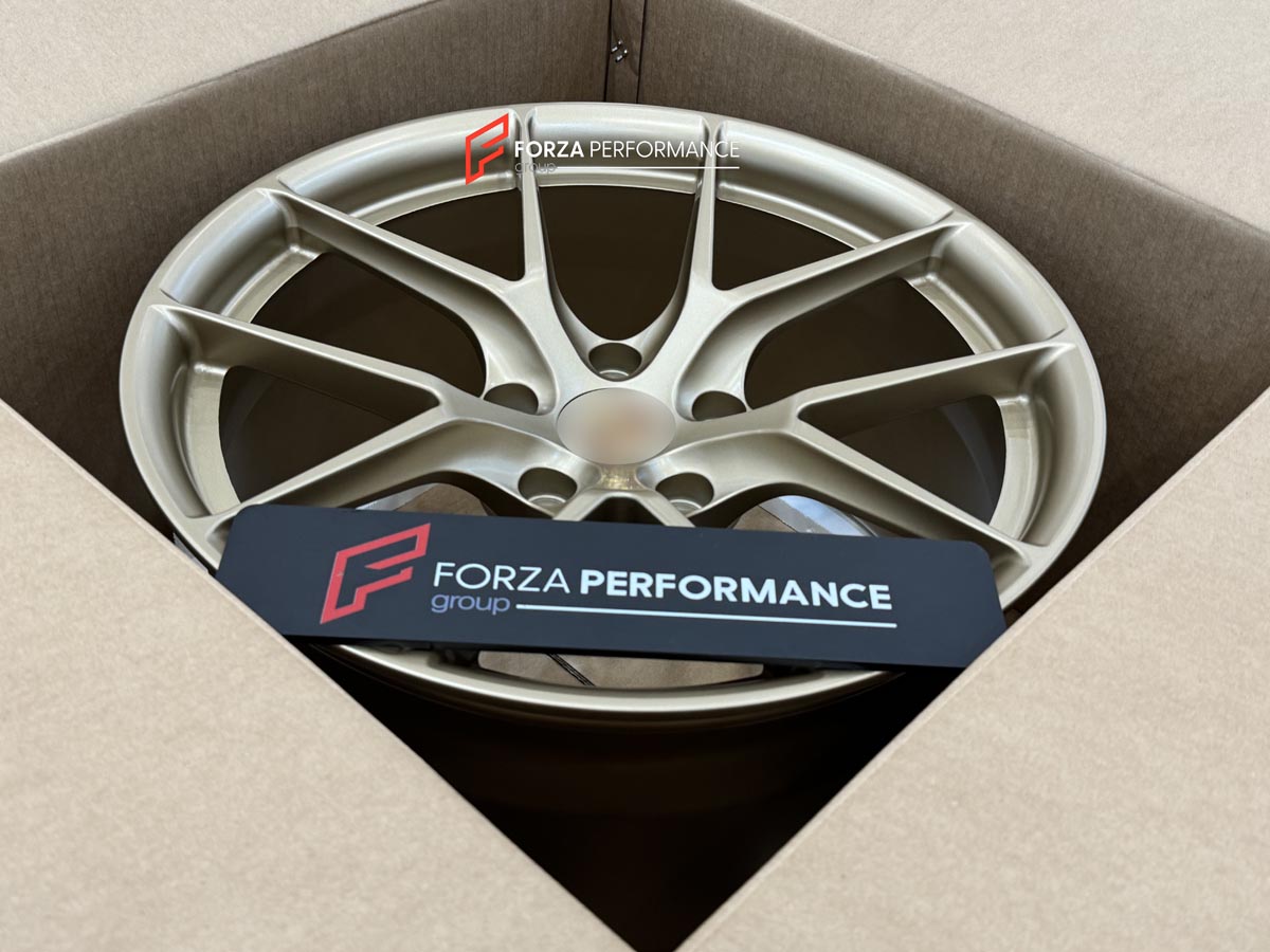 FORZA PERFORMANCE 19 INCH FORGED WHEELS RIMS for PORSCHE CAYMAN S 987 2008 custom fit P101