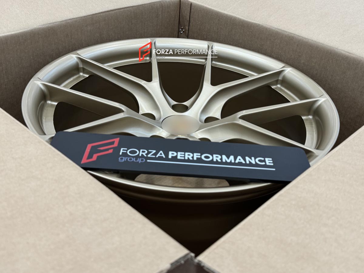 FORZA PERFORMANCE 19 INCH FORGED WHEELS RIMS for PORSCHE CAYMAN S 987 2008 custom fit P101