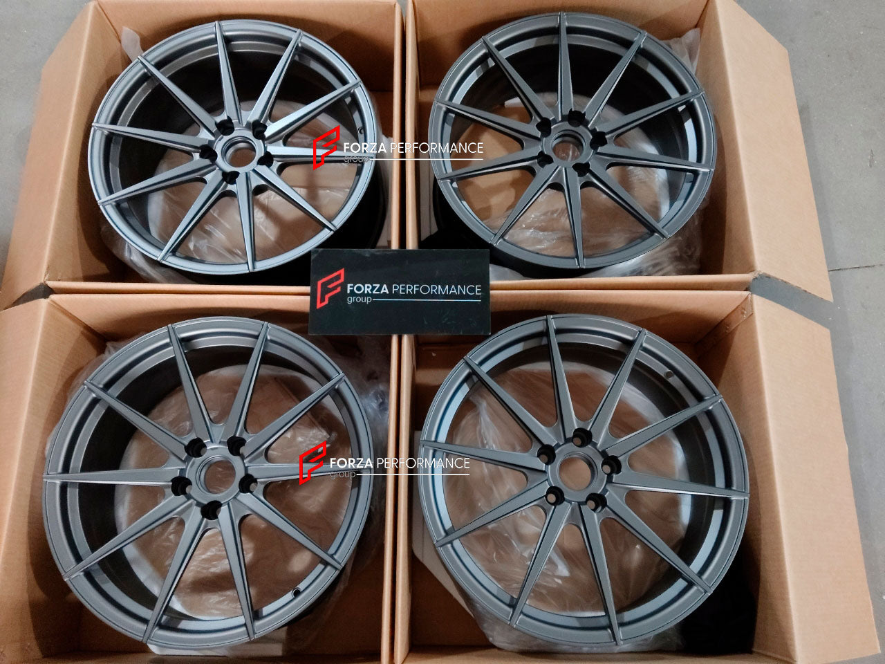 FORZA PERFORMANCE 19 INCH FORGED WHEELS RIMS for SKODA SUPERB B8 2019 custom fit RFX1