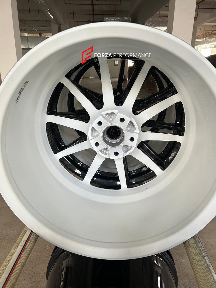 FORZA PERFORMANCE 20 INCH CARBON FORGED WHEELS RIMS for FERRARI SF90 2023 custom fit OEM CARBON WHEELS