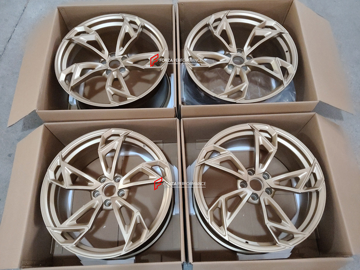 FORZA PERFORMANCE 20 INCH FORGED WHEELS RIMS for AUDI R8 4S 2017 custom fit PF 1