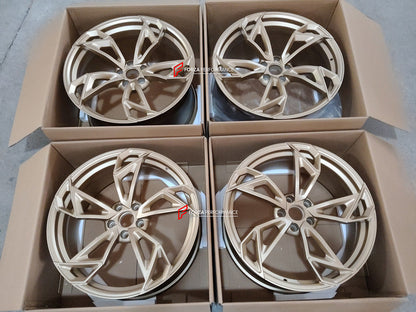 FORZA PERFORMANCE 20 INCH FORGED WHEELS RIMS for AUDI R8 4S 2017 custom fit PF 1