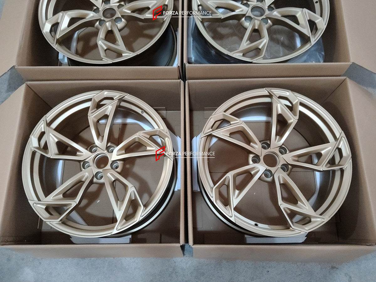 FORZA PERFORMANCE 20 INCH FORGED WHEELS RIMS for AUDI R8 4S 2017 custom fit PF 1