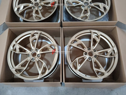 FORZA PERFORMANCE 20 INCH FORGED WHEELS RIMS for AUDI R8 4S 2017 custom fit PF 1