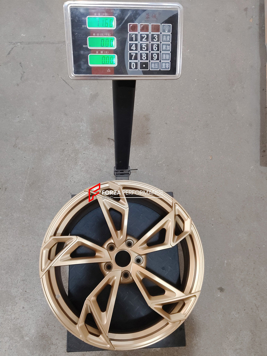 FORZA PERFORMANCE 20 INCH FORGED WHEELS RIMS for AUDI R8 4S 2017 custom fit PF 1