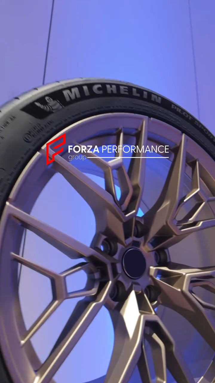 FORZA PERFORMANCE 20 INCH FORGED WHEELS RIMS for BMW X3M F97 LCI FACELIFT 2024 custom fit OEM 1075M