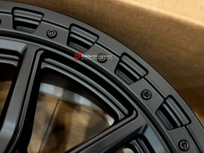 FORZA PERFORMANCE 20 INCH FORGED WHEELS RIMS for BYD LEOPARD 8 2025 custom fit BLACK ROCK RAMBLER