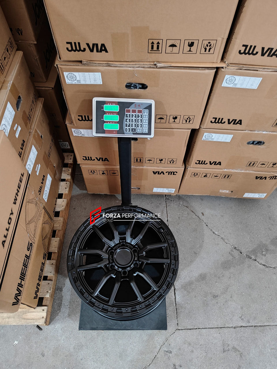 FORZA PERFORMANCE 20 INCH FORGED WHEELS RIMS for BYD LEOPARD 8 2025 custom fit BLACK ROCK RAMBLER